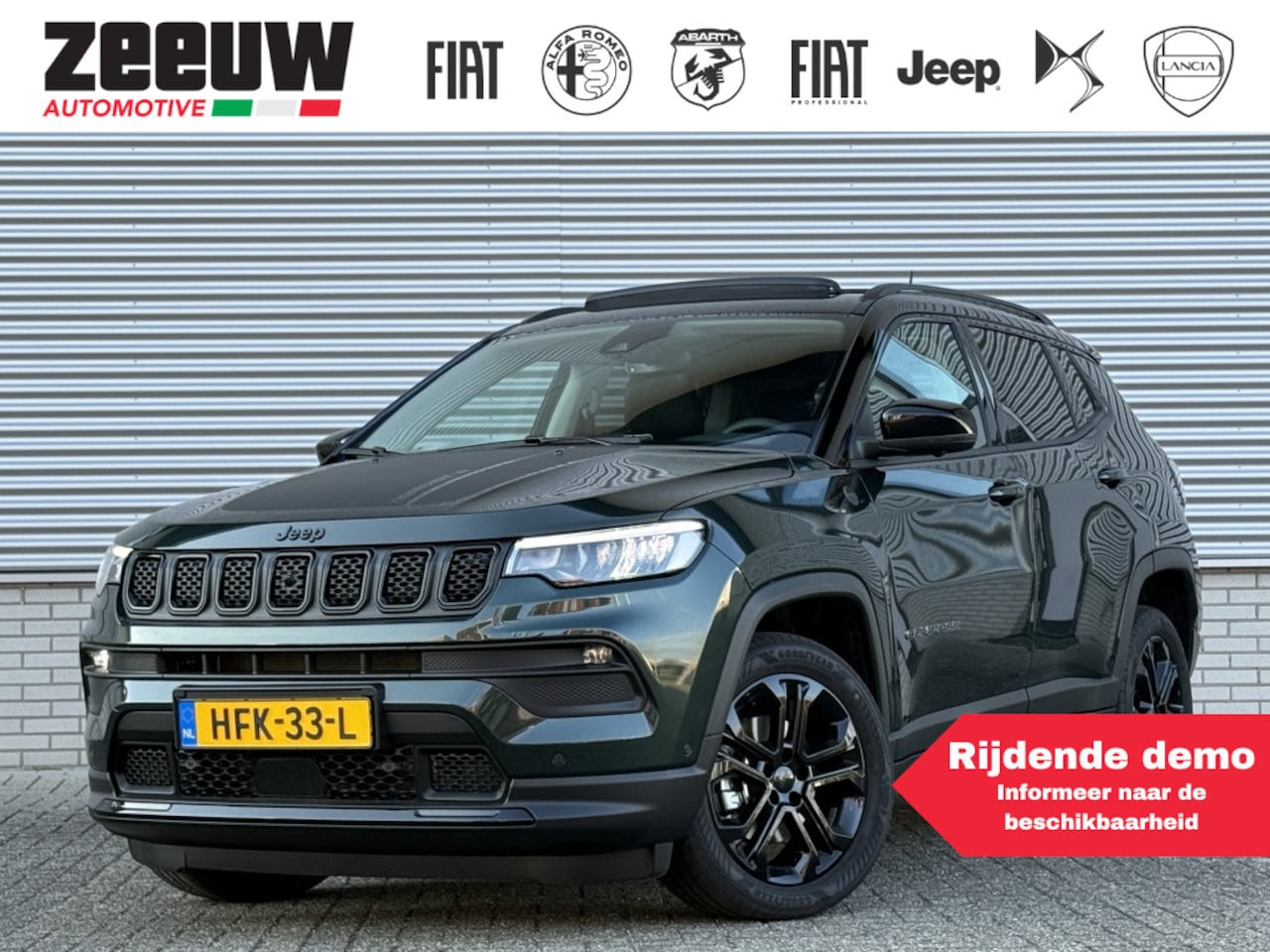 Jeep Compass - 1.5T e-Hybrid 130 PK North Star | Pano | Safety | Winter | 18" - AutoWereld.nl
