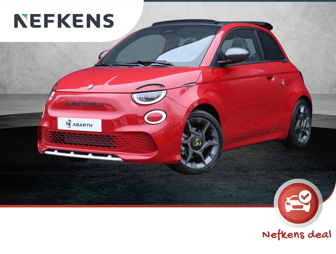 Abarth 500e - 42-kWh 155pk Urban Cabrio | NIEUW | DIRECT LEVERBAAR - AutoWereld.nl