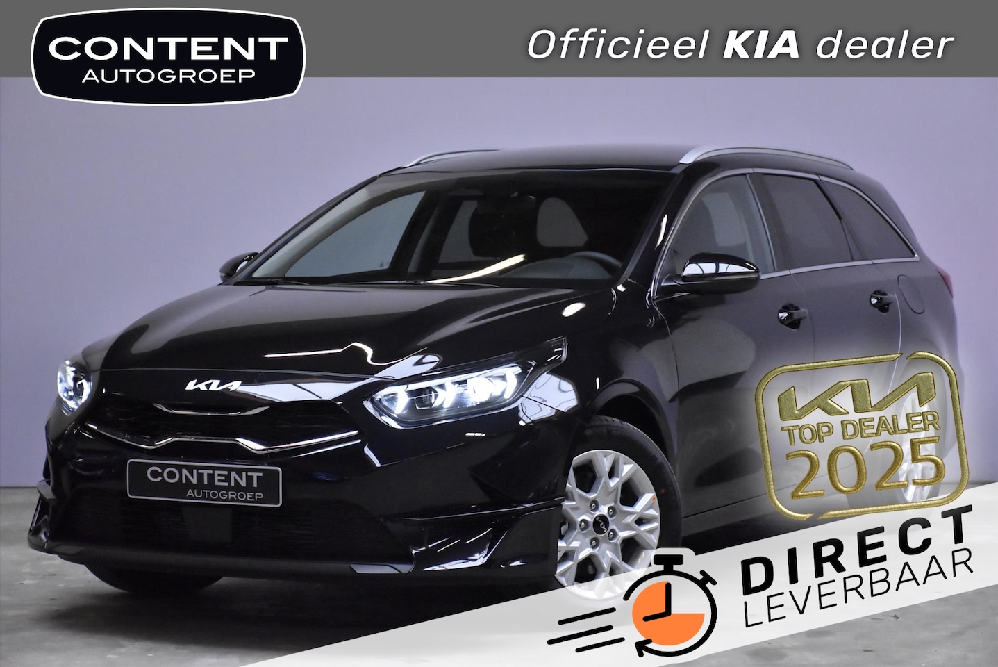 Kia Cee'd - Ceed 1.0 T-GDi 100pk DynamicPlusLine DIRECT LEVERBAAR - AutoWereld.nl