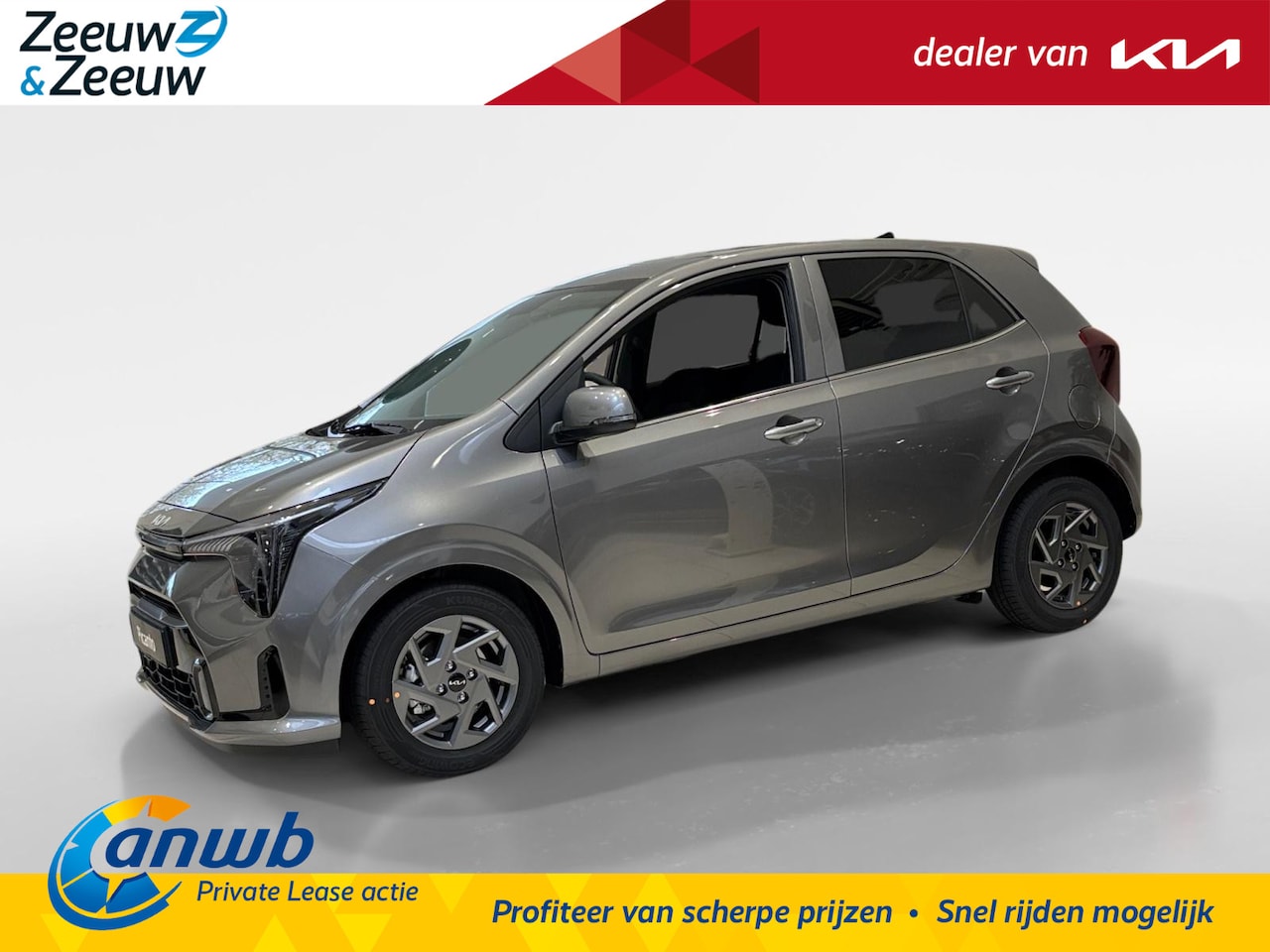 Kia Picanto - 1.0 DPI DynamicPlusLine € 268,- ANBW Private lease actie | - AutoWereld.nl