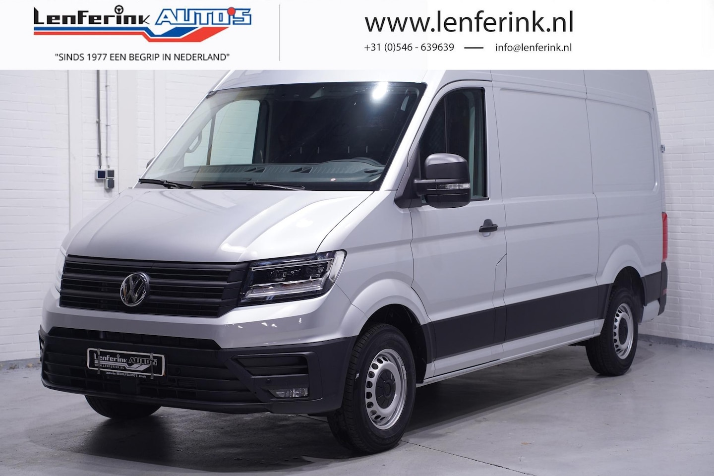 Volkswagen Crafter - 2.0 TDI 177 pk DSG Aut. Nieuw BPM vrij, Navi LED Koplampen, PDC V+A, DAB+, Apple Carplay, - AutoWereld.nl