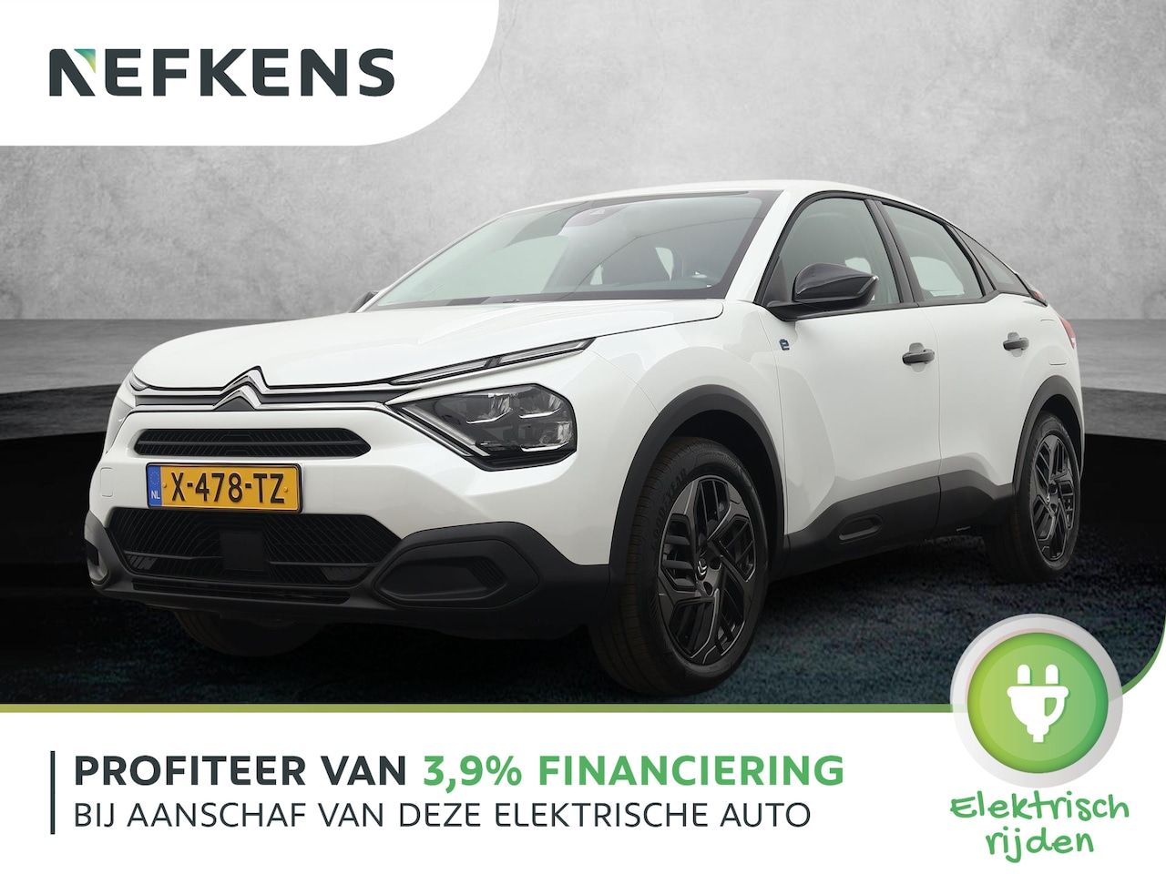 Citroën Ë-C4 - EV 50 kWh You 136pk Automaat | Navigatie Via AppleCarPlay/AndroidAuto | Climate Control | - AutoWereld.nl