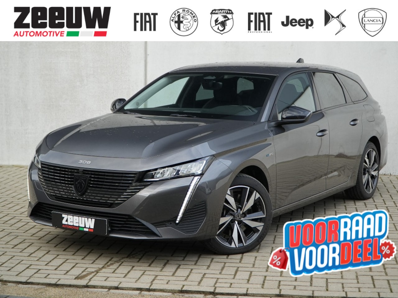 Peugeot 308 SW - 180 PK HYbrid Allure | Trekhaak | Comfort | Navi | Carplay - AutoWereld.nl