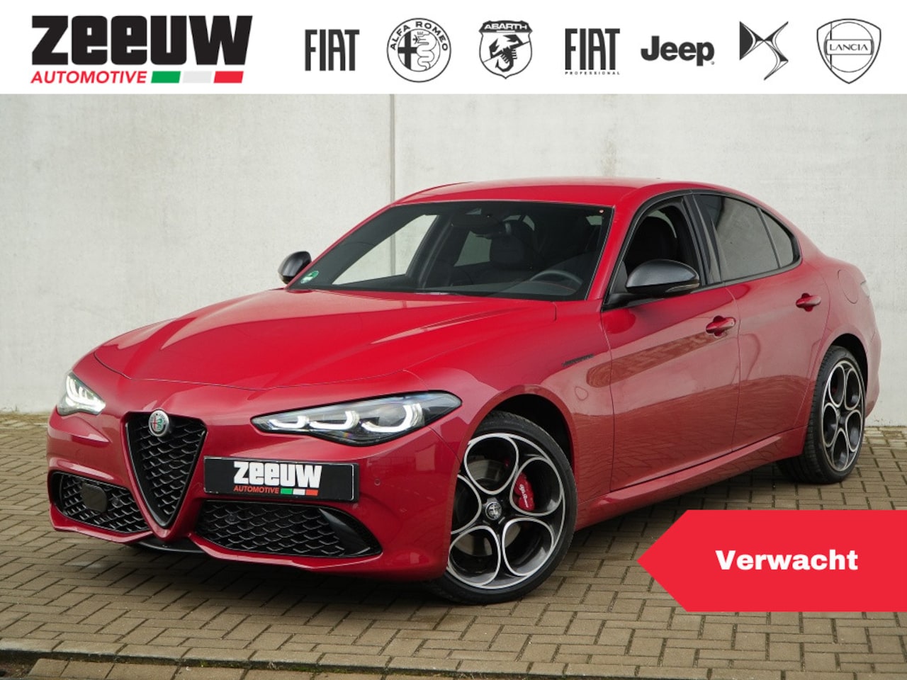 Alfa Romeo Giulia - 2.0 Turbo 280 PK Competizione Q4 AWD | Pano | Harman | 19" - AutoWereld.nl