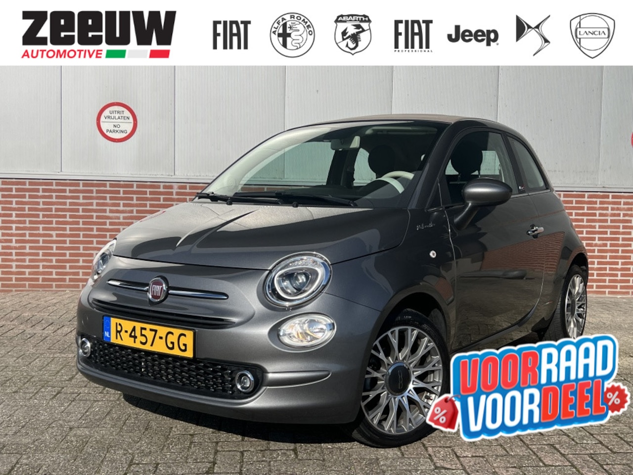 Fiat 500 C - 1.0 Hybrid 70 PK Dolcevita | Navi | Carplay | Clima | Cruise | 1 - AutoWereld.nl