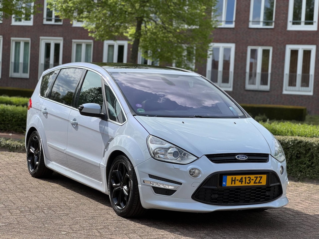 Ford S-Max - 2.0 EcoBoost S Edition|Navigatie|Camera|Trekhaak|Leer/Alcantara| Ice White Pearl|240PK - AutoWereld.nl
