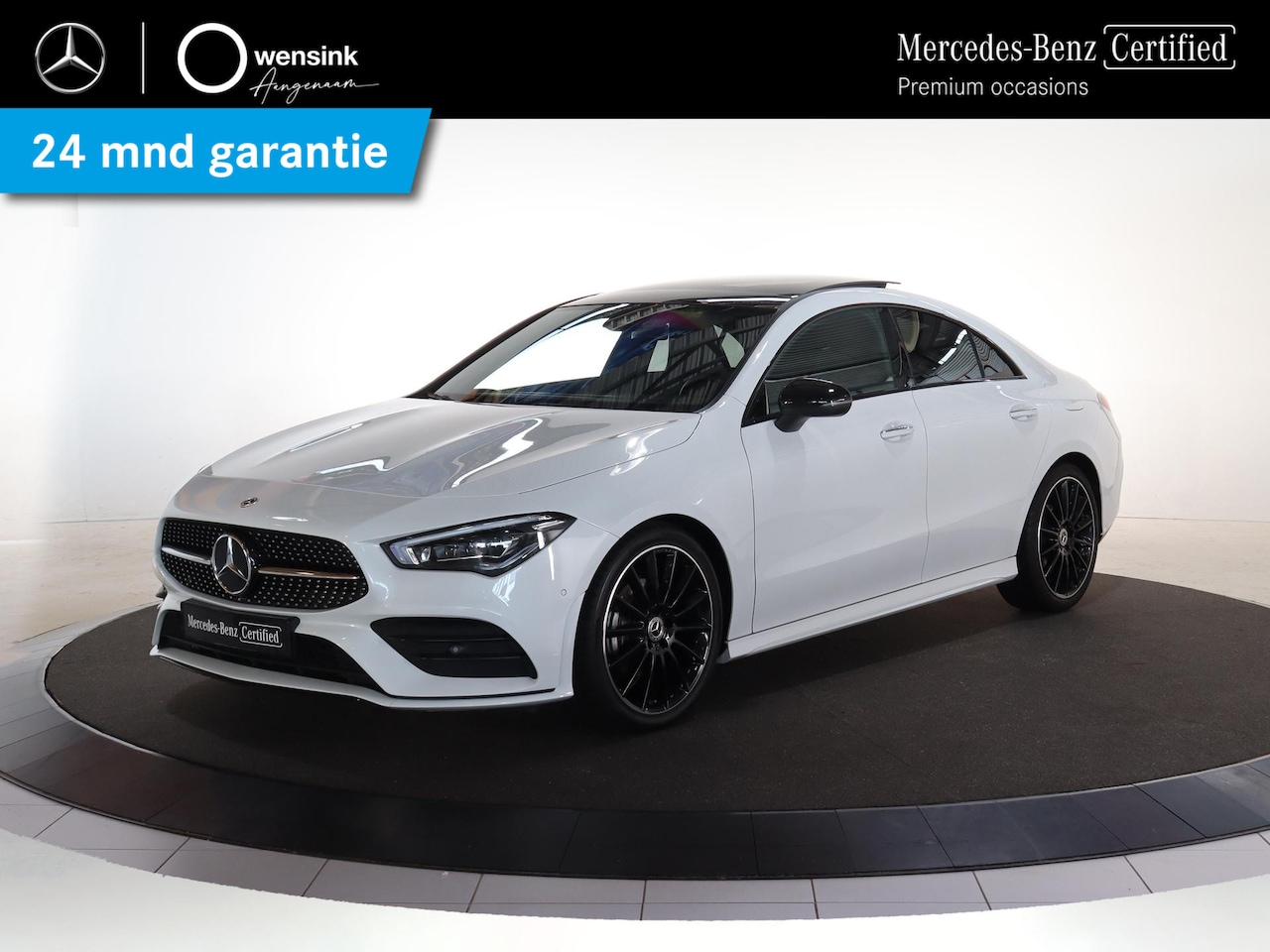 Mercedes-Benz CLA-Klasse - 180 Coupe AMG line | Distronic | Panoramadak | Multibeam LED | Sfeerverlichting | Keyless - AutoWereld.nl