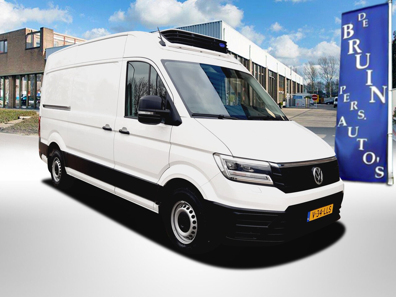 Volkswagen Crafter - Koelwagen Vrieswagen 230V Stekker 2.0 TDI L3H2 140Pk Automaat - AutoWereld.nl