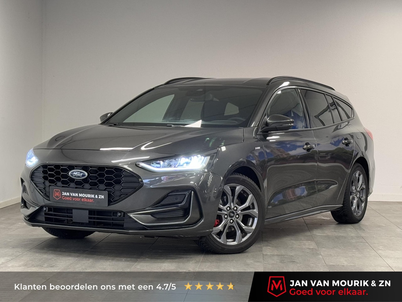 Ford Focus Wagon - 1.0 EcoBoost 125 Hybrid ST Line | Achteruitrijcamera | Stoelverwarming - AutoWereld.nl