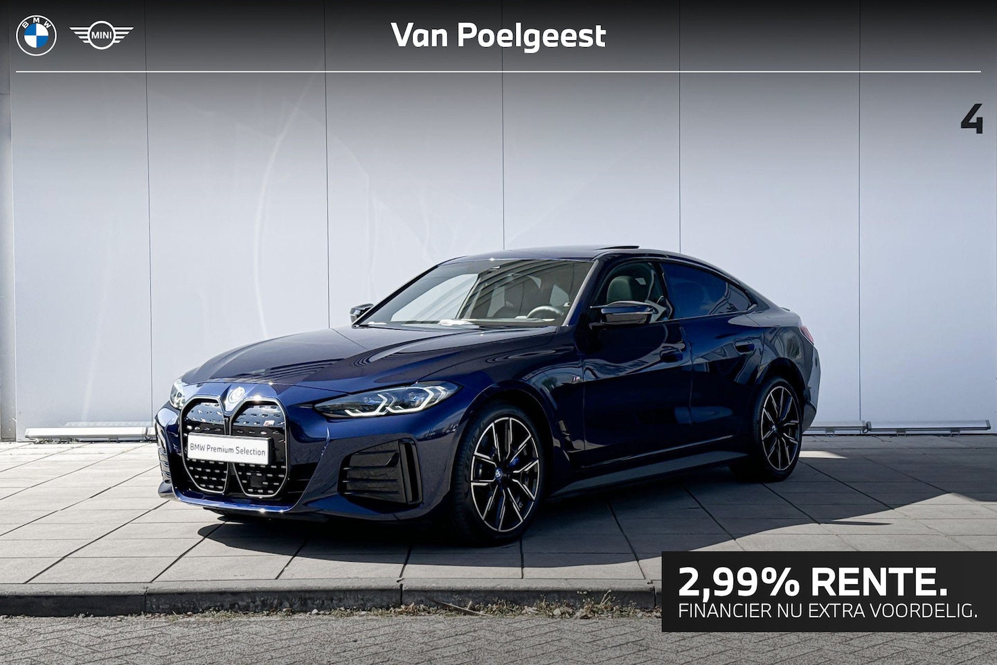 BMW i4 - M50 High Executive M-Sport Pro / Comfort Acces / Glazen Schuifdak / Getinte Ramen Achter / - AutoWereld.nl