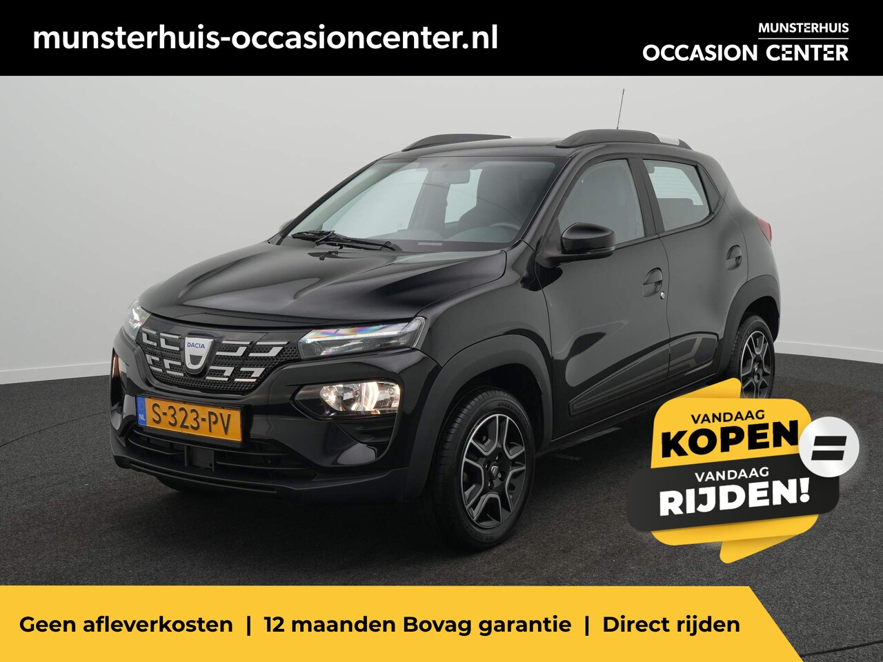 Dacia Spring - Comfort Plus 27 kWh - RIJKLAARPRIJS - Achteruitrijcamera - Navigatie - AutoWereld.nl