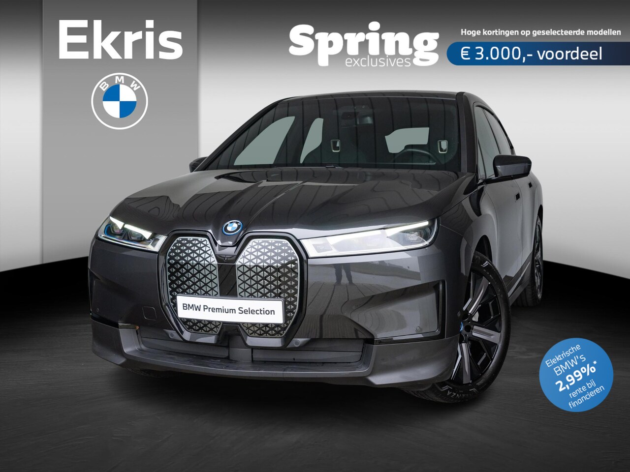 BMW iX - xDrive40 | High Executive | Luchtvering | Driving Assistant Professional | Glazen panorama - AutoWereld.nl