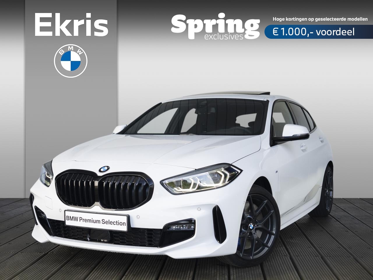 BMW 1-serie - 5-deurs 118i High Executive Model M Sport / M Sportonderstel / Elektrisch verwarmde voorst - AutoWereld.nl