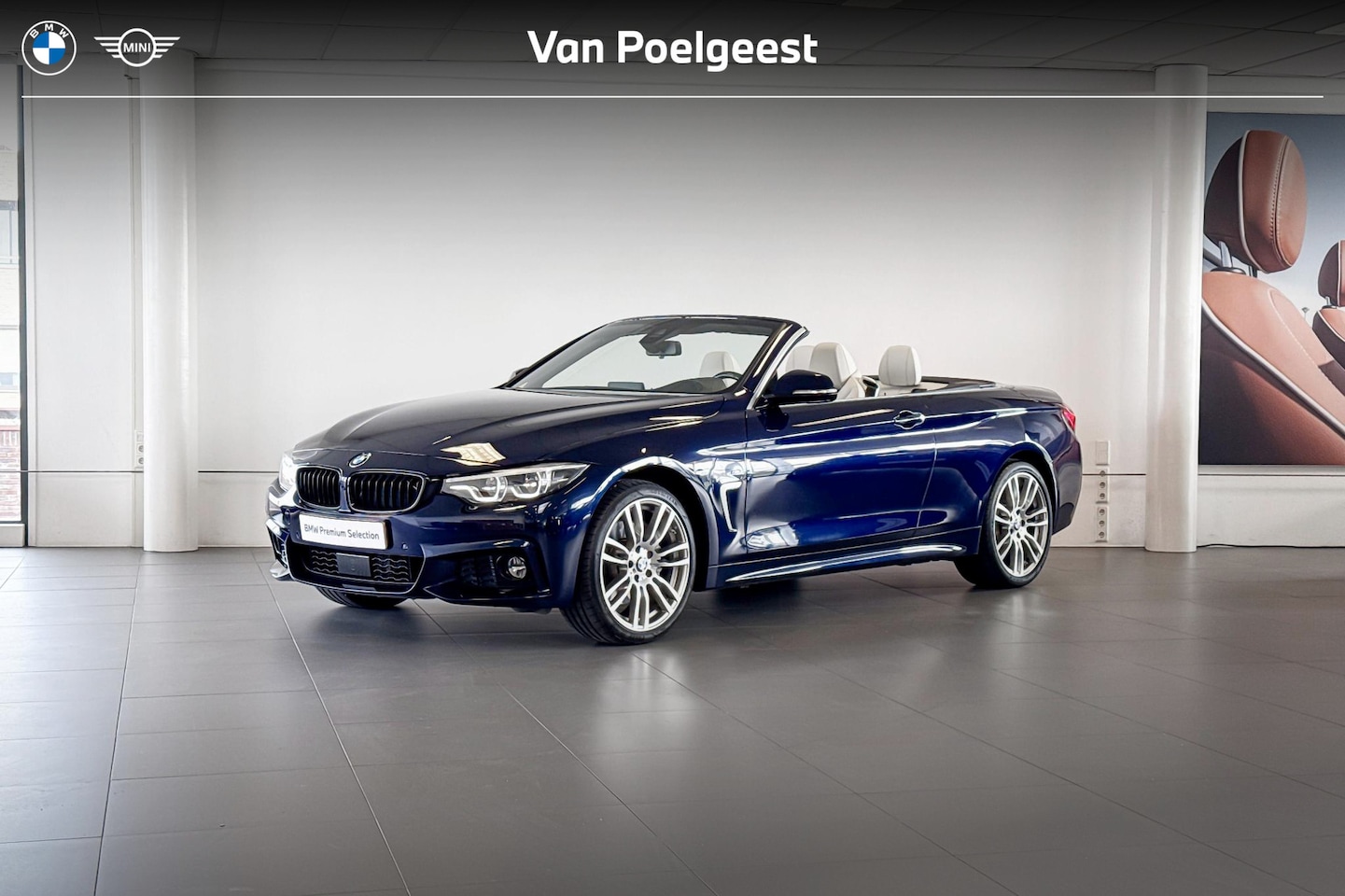 BMW 4-serie Cabrio - 440i xDrive High Executive | M Sport | Stoelverwarming | Harman Kardon | Headup Display | - AutoWereld.nl