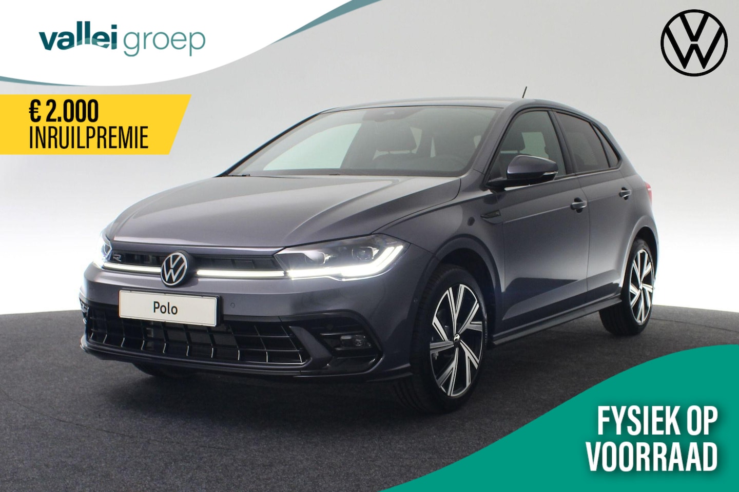 Volkswagen Polo - R-Line Edition 1.0 TSI 70 kW / 95 pk DSG | IQ Light | Camera | Stoelverwarming | ACC | 17 - AutoWereld.nl