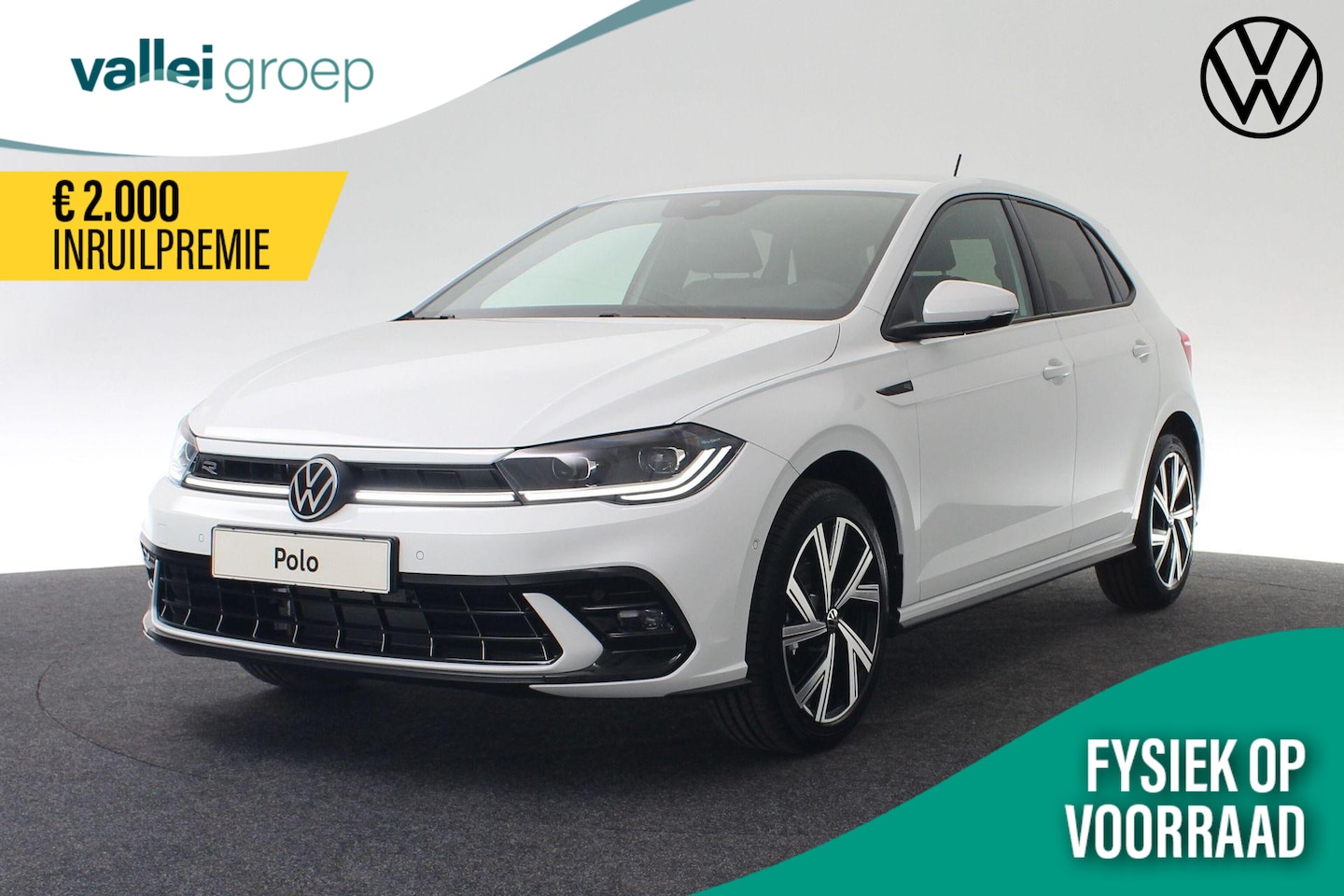 Volkswagen Polo - R-Line Edition 1.0 TSI 70 kW / 95 pk | Camera | IQ Light | Stoelverwarming | Navi | ACC | - AutoWereld.nl