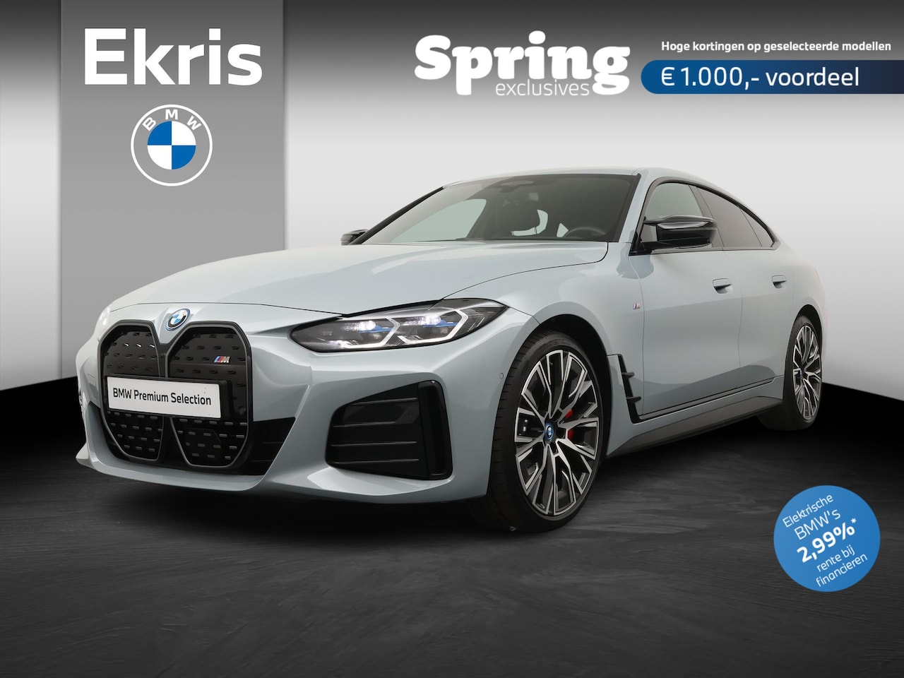 BMW i4 - M50 High Executive 84 kWh | M-Sportpakket | Laserlight | Glazendak | Driving Assistant Pro - AutoWereld.nl