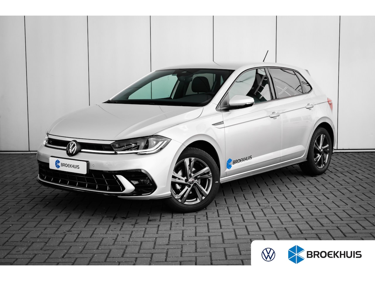 Volkswagen Polo - 1.0 TSI 95 5MT R-Line Business+ | 'App-Connect' draadloze smartphone integratie | Achterba - AutoWereld.nl