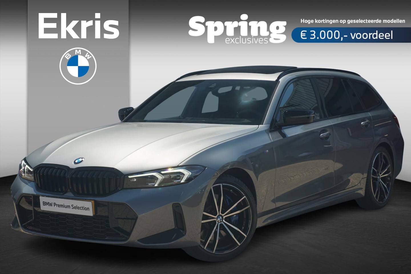 BMW 3-serie Touring - 320i M Sport Pro Trekhaak / Panorama Dak / Hifi / Stoelverwarming / Driving Assistant | Ea - AutoWereld.nl