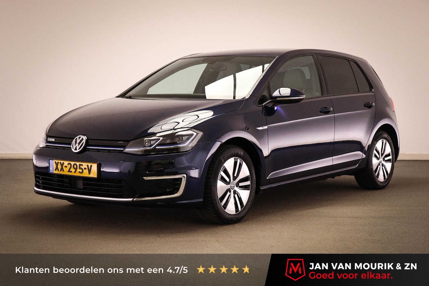 Volkswagen e-Golf - e-Golf | NAVI / LEDER / SPIEGEL- PACK | WARMTEPOMP - AutoWereld.nl