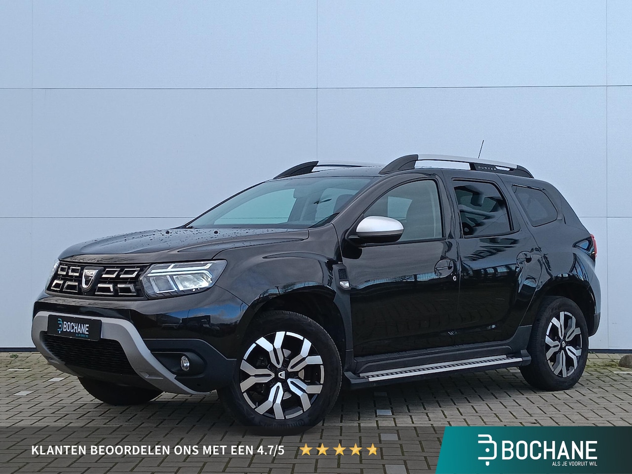 Dacia Duster - 1.0 TCe 100 Bi-Fuel Prestige | Leder | 360° Rondomzichtcamera | Trekhaak | Sidesteps - AutoWereld.nl