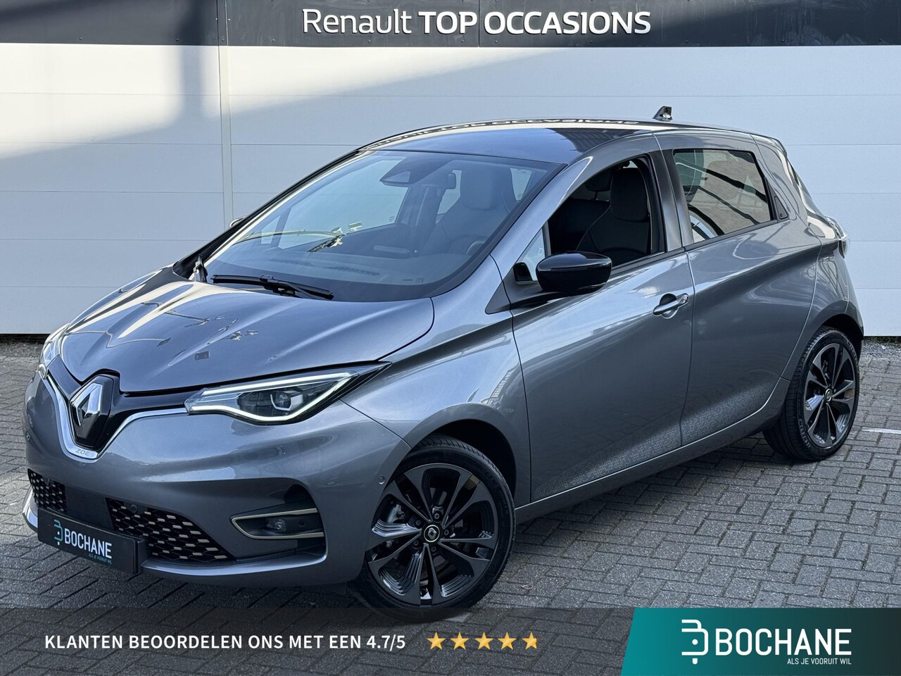Renault Zoe - R135 Iconic 52 kWh (Koopaccu) (Hoge Instap) Snel laden | Navi | Camera | Stoelverw. | Org. - AutoWereld.nl