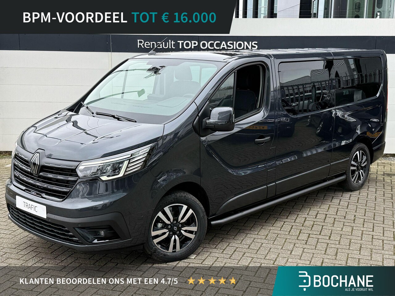 Renault Trafic - 2.0 Blue dCi 170 DC T30 L2H1 Anniversary | BPM vrij | Direct leverbaar | Camera | Navigati - AutoWereld.nl
