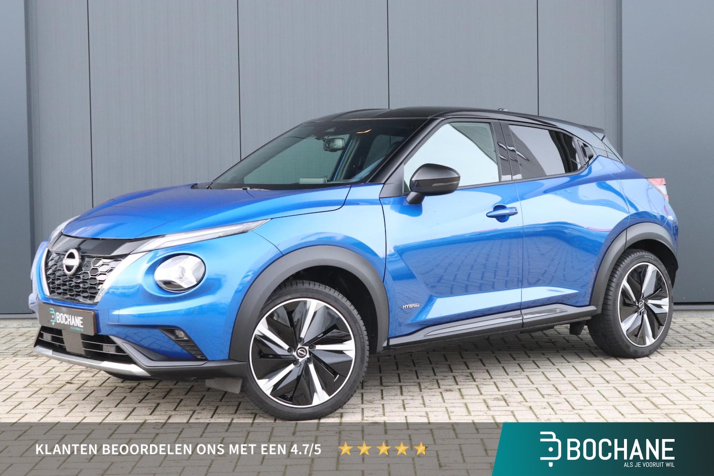 Nissan Juke - 1.6 Hybrid 143 N-Design | Automaat | 19-inch | Cold Pack | Navigatie | 2-Tone - AutoWereld.nl
