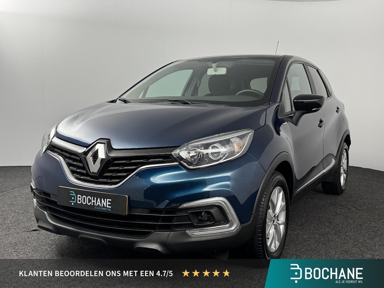 Renault Captur - 0.9 TCe Limited | Navigatie | Key-less | Airco | Parkeersensoren | Cruise Control | Lichtm - AutoWereld.nl