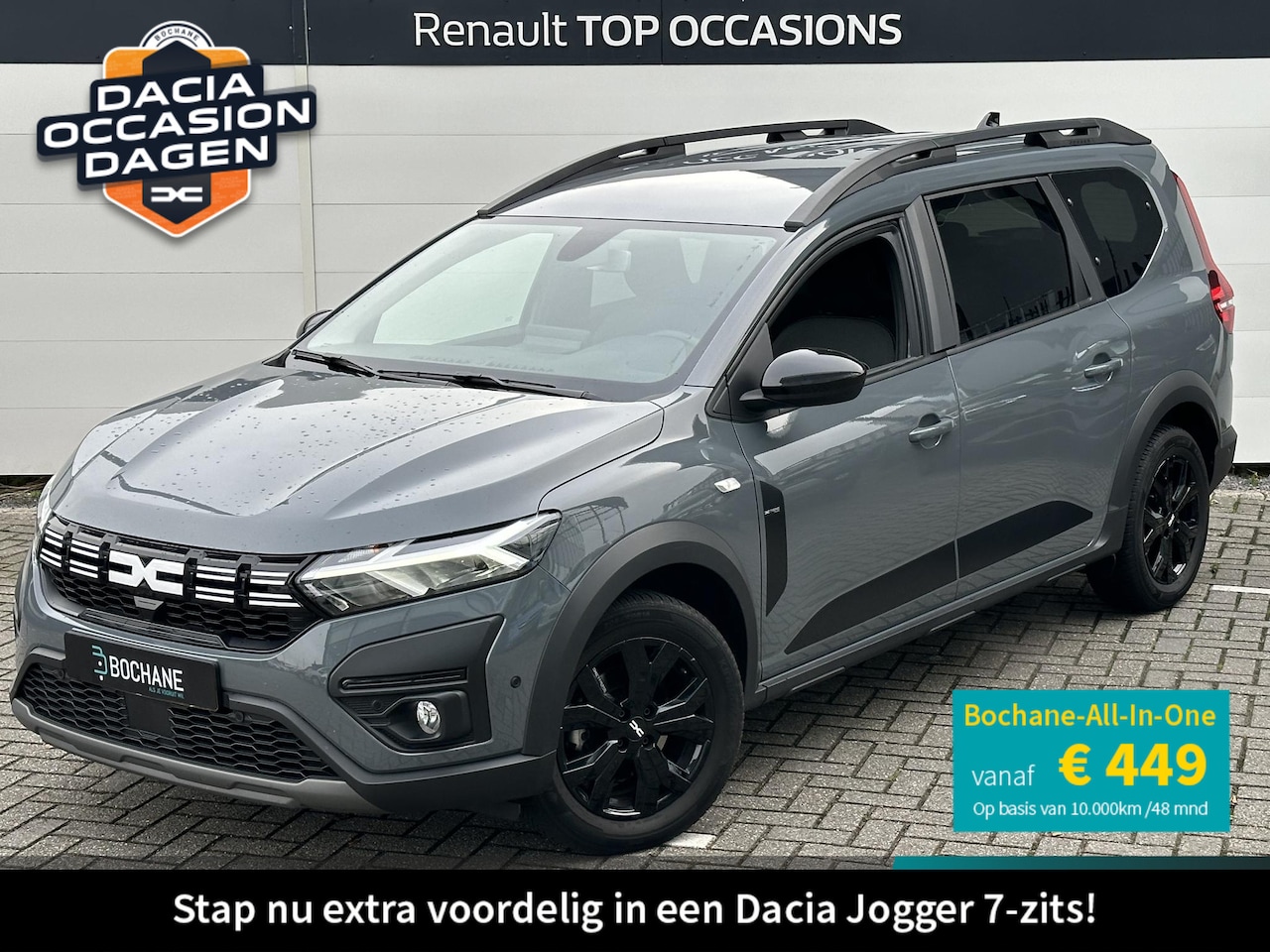Dacia Jogger - 1.0 TCe 110 Extreme 7p. (Zeer ruim) Camera | Navigatie | Org. NL - AutoWereld.nl