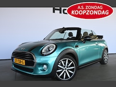MINI Cabrio - 1.5 Cooper Chili Serious Business Clima Navigatie Stoelverwarming Goed Onderhouden Inruil