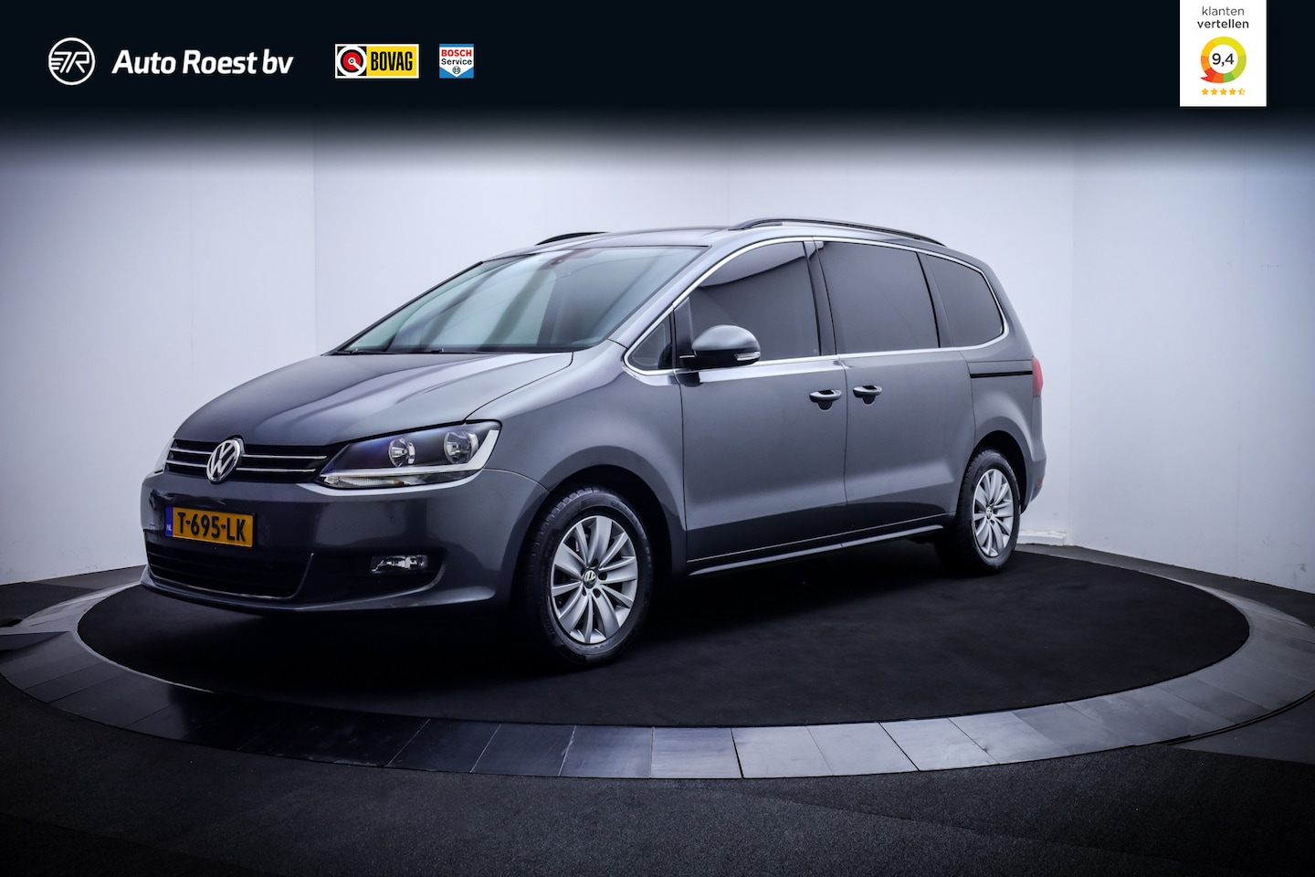 Volkswagen Sharan - 1.4TSI 7Pers EXCLUSIVE Series NAVI | CARPLAY | STOELVERW | AFN TREKHAAK | CLIMA | PDC V+A - AutoWereld.nl