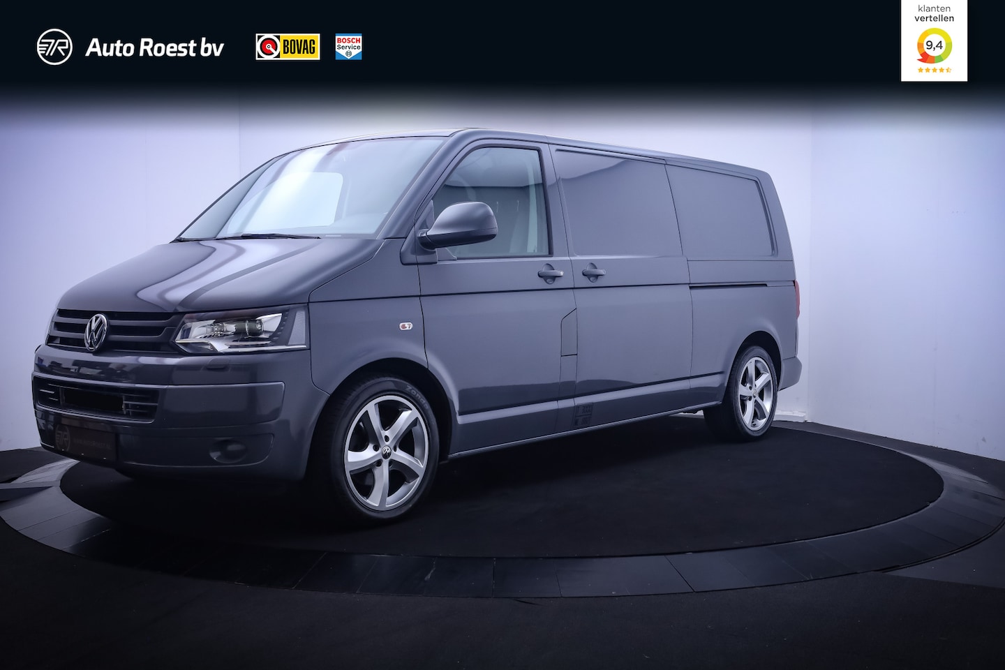 Volkswagen Transporter - 2.0TDI DSG LANG 3Pers. 2X ZIJDEUR/FULL LED/STOELVERW./NAVI/TREKH./STANDKACHEL/PDC/CRUISE/M - AutoWereld.nl