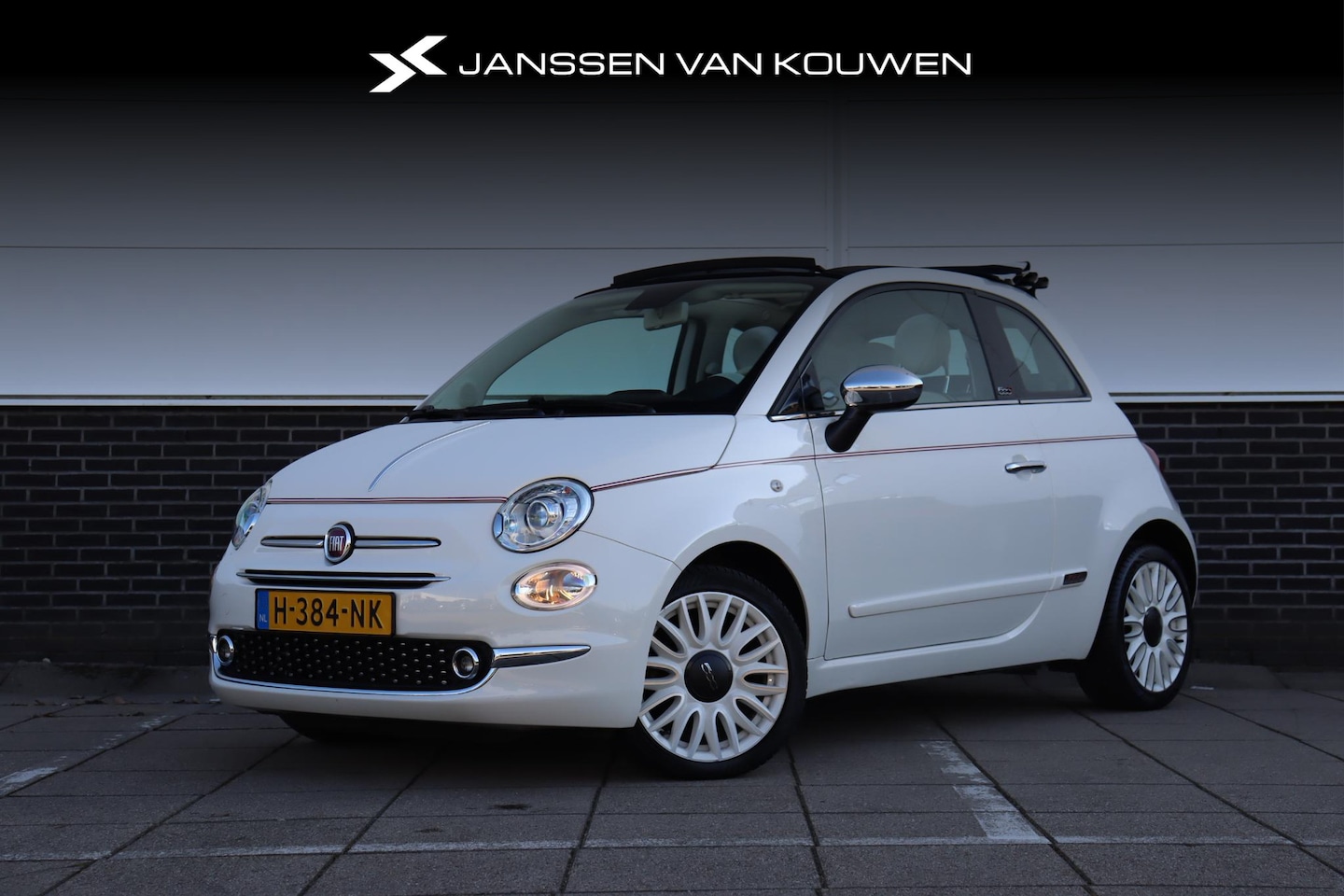 Fiat 500 C - 0.9 TwinAir Turbo Lounge * Xenon * Speciale Uitvoering * Cabrio * All Season * - AutoWereld.nl