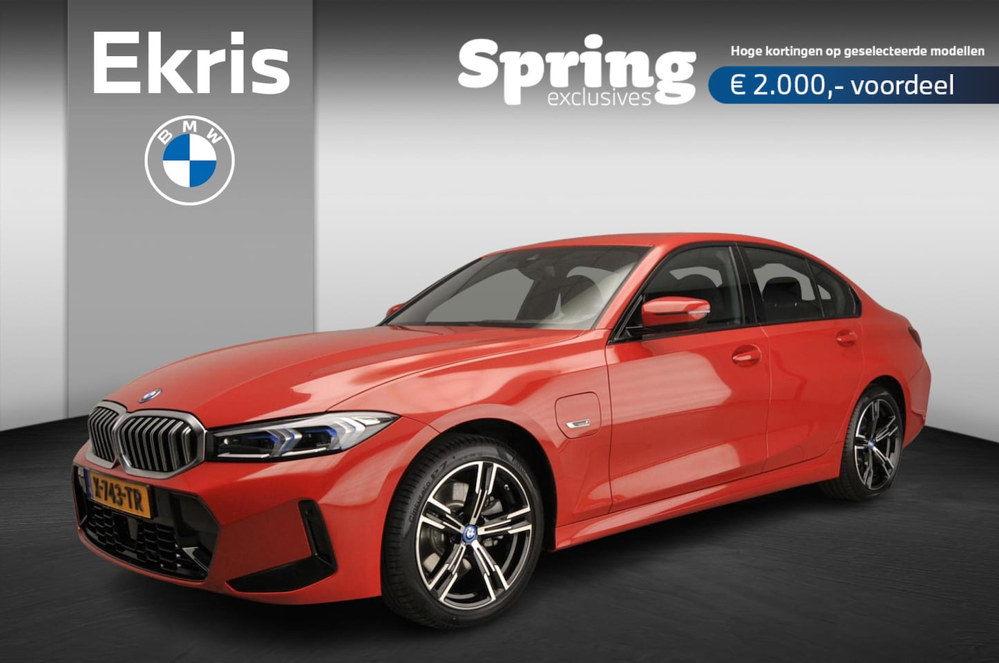 BMW 3-serie - Sedan 320e M-Sportpakket | LED | Navigatie | Trekhaak | Sportstoelen | Stoelverwarming | D - AutoWereld.nl