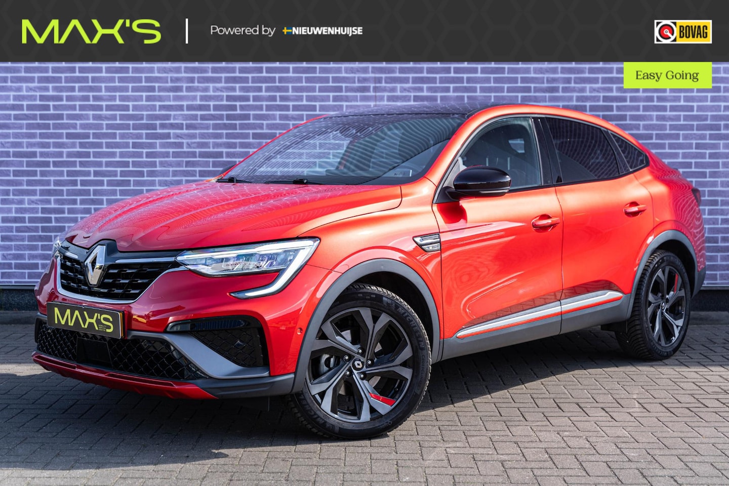 Renault Arkana - 1.6 E-Tech Hybrid 145 R.S. Line | Electrische wegkapbare trekhaak | Achteruitrijcamera | A - AutoWereld.nl