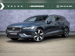 Volvo V60 - 2.0 T6 Plug-in hybrid AWD Ultimate Bright | Head Up | Long Range | Gelamineerd Glas | 360