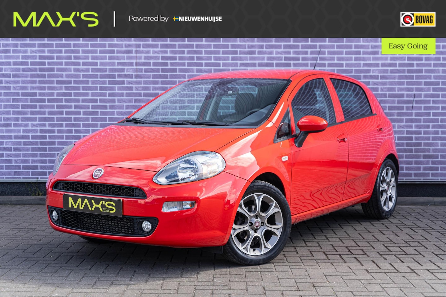 Fiat Punto Evo - 0.9 TwinAir Sempre | Navigatie | Climate control | Cruise control | 16 inch lichtmetalen v - AutoWereld.nl