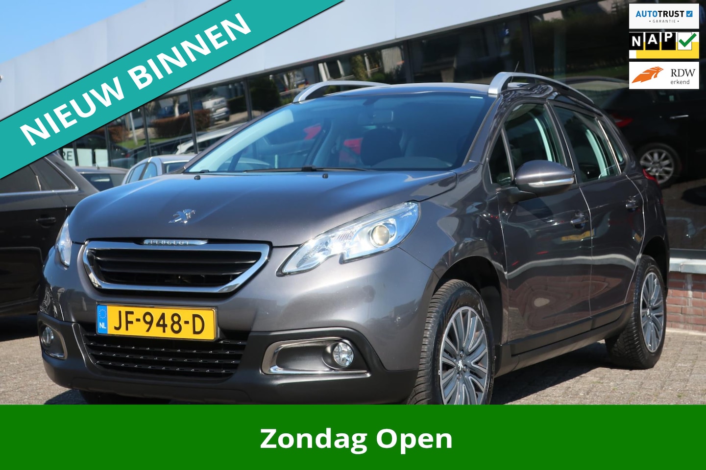 Peugeot 2008 - 1.2 PureTech Blue Lion LED_NAVI_CRUIS_PDC_NAP. - AutoWereld.nl