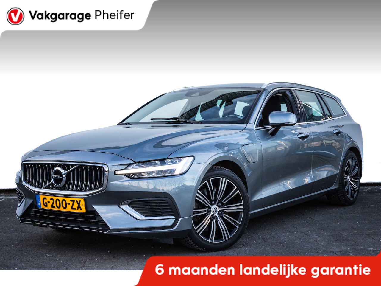 Volvo V60 - 2.0 T6 340pk Twin Engine AWD Inscription Trekhaak/ Leer/ Comfortstoelen/ Stoelverwarming/ - AutoWereld.nl