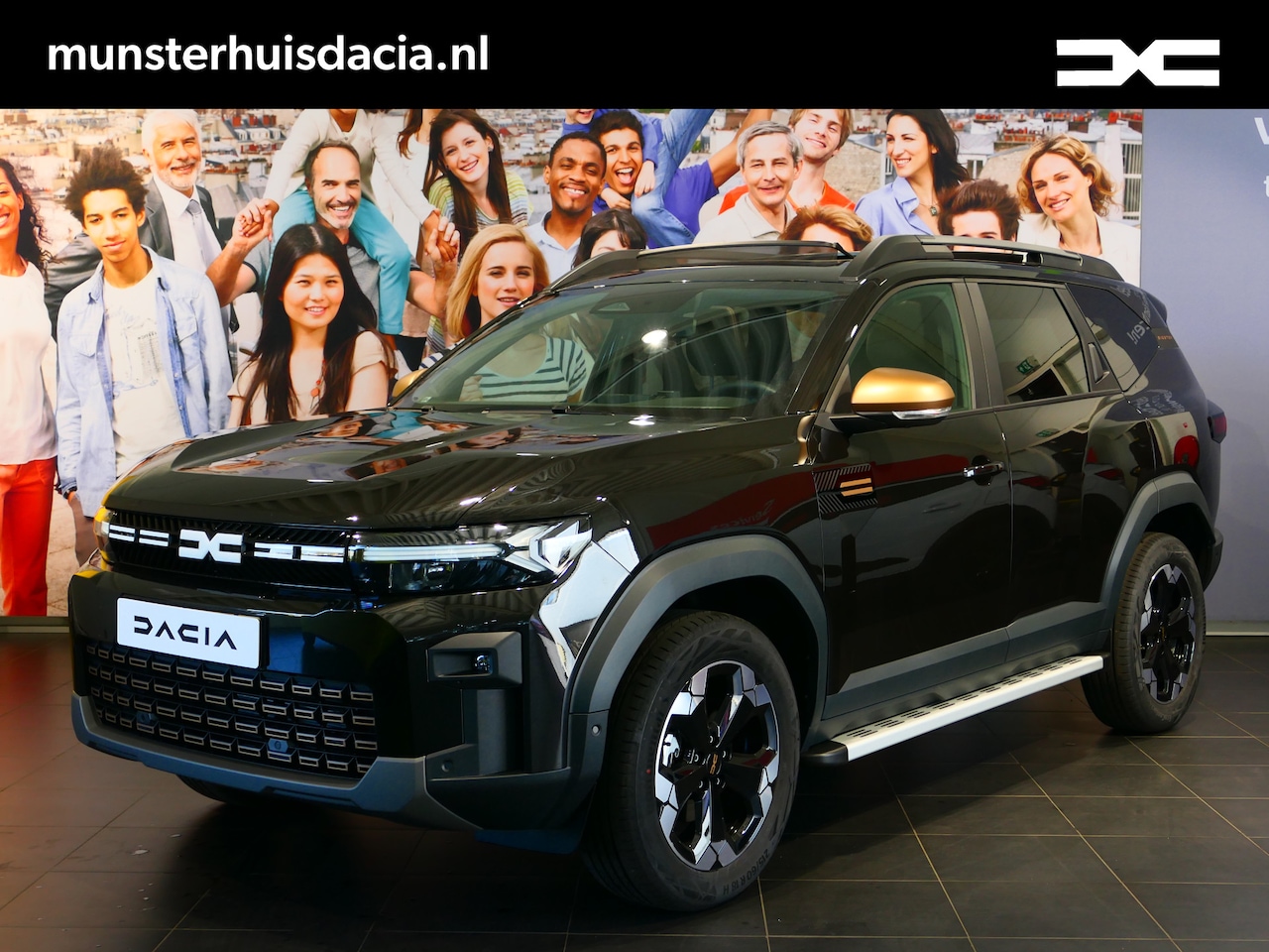 Dacia Bigster - 1.2 Mild Hybrid 140 Extreme -Beschikbaar vanaf juni 2025 - Demo - Sidesteps - – - AutoWereld.nl
