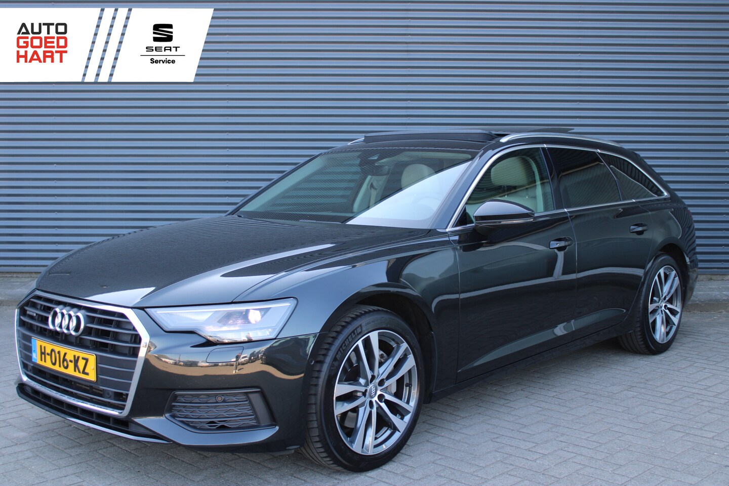Audi A6 Avant - 45 TFSI 245PK Quattro Panoramdak Leer Elekt.-Trekhaak . - AutoWereld.nl