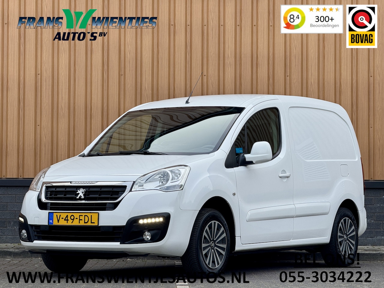 Peugeot Partner - 120 1.6 VTi 98 L1 Profit+ | Benzine! | 3 Persoons | Apple Carplay | Android Auto | Trekhaa - AutoWereld.nl