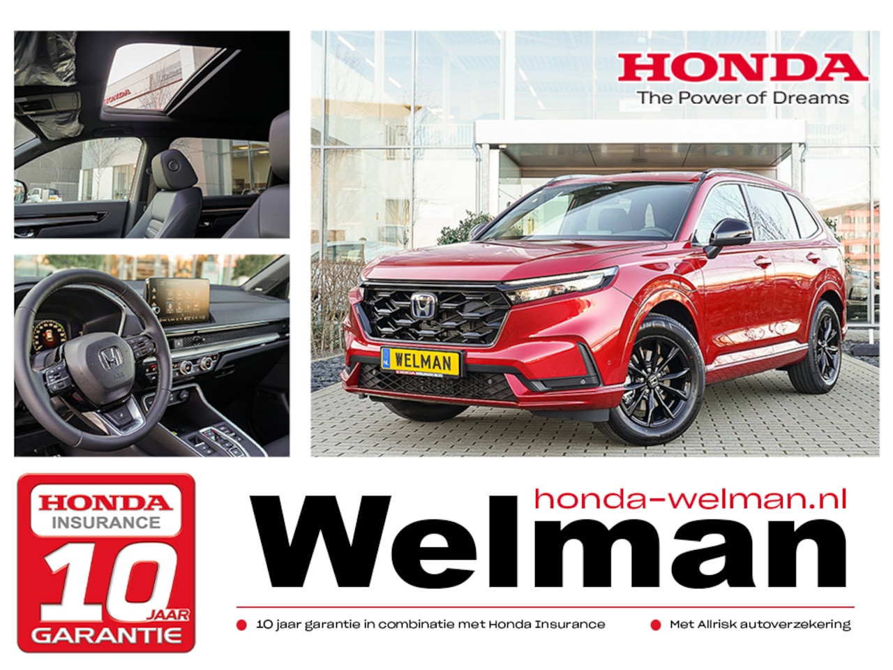 Honda CR-V - 2.0i e:PHEV ADVANCE TECH - NIEUW - FULL HYBRID - AUTOMAAT - AutoWereld.nl