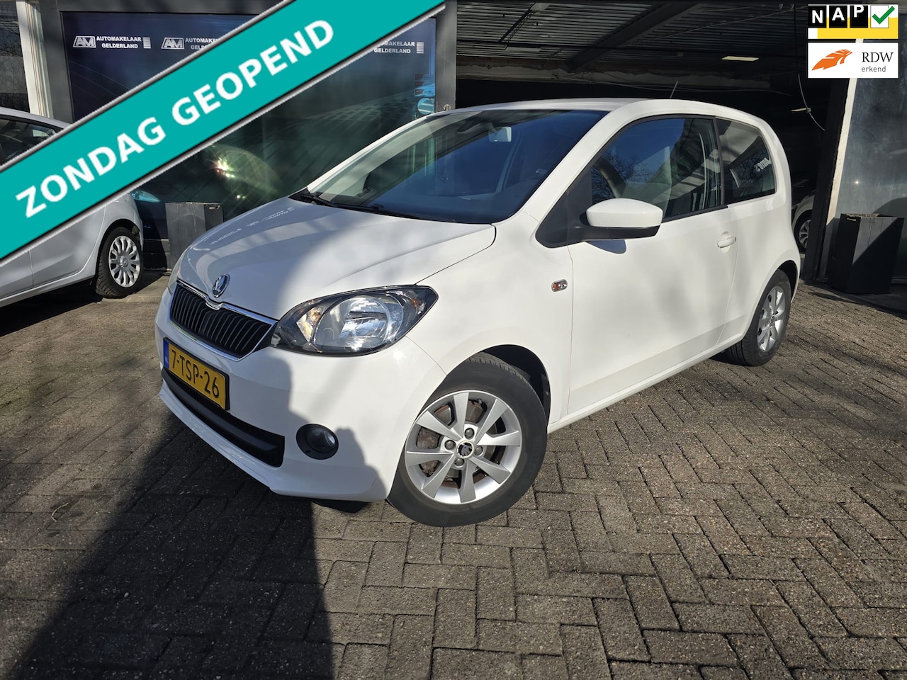 Skoda Citigo - 1.0 Greentech Drive | 2E EIGENAAR | 12MND GARANTIE | AIRCO | LMV | ELEC RAMEN | - AutoWereld.nl