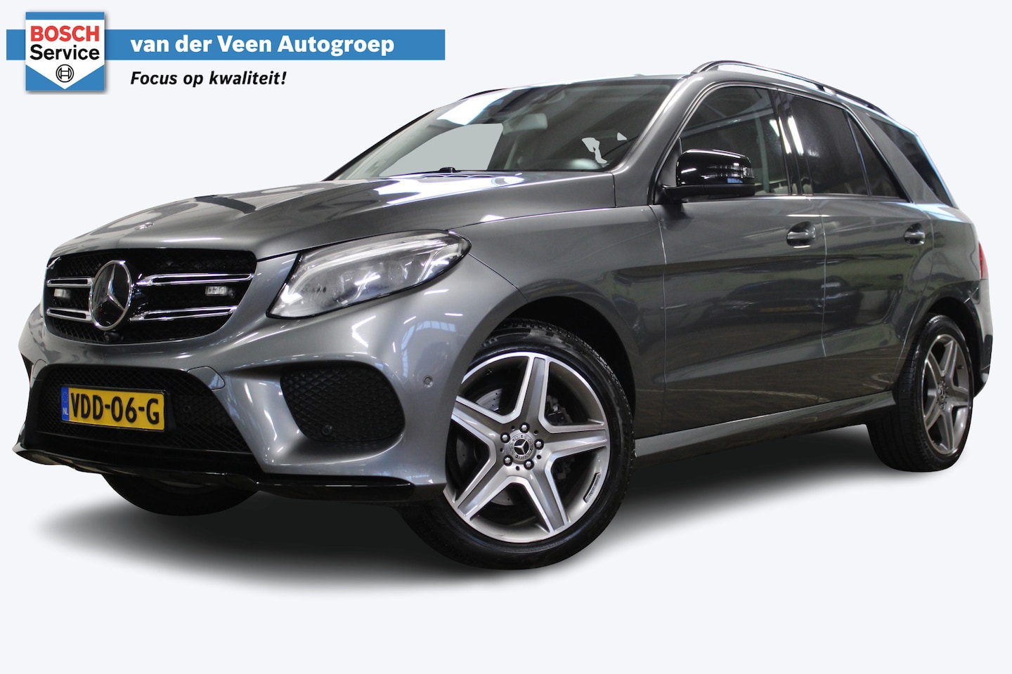 Mercedes-Benz GLE-Klasse - 350D 4MATIC AMG Line | Grijs kenteken | Schuif/kantel dak | Trekhaak | Inclusief achterban - AutoWereld.nl