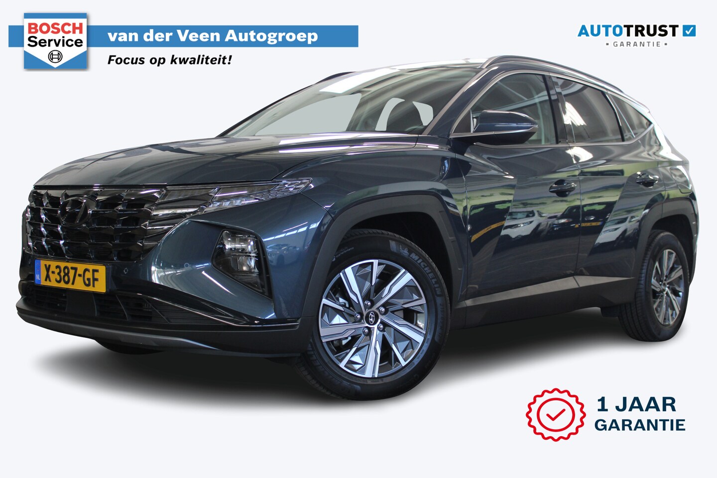 Hyundai Tucson - 1.6 T-GDI HEV Comfort Smart | Incl. 12 maanden garantie | Nieuwstaat | Achteruitrijcamera - AutoWereld.nl