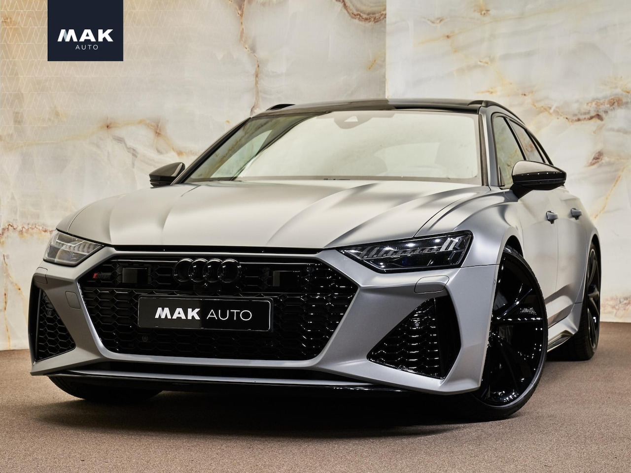 Audi RS6 - Avant 4.0 TFSI Quattro, Mateffect, Dynamic+, carbon, ceramic, pano, HUD, Laser, luchtv., B - AutoWereld.nl
