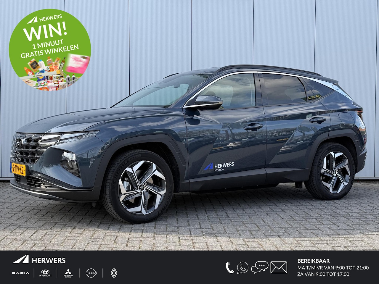 Hyundai Tucson - 1.6 T-GDI PHEV Comfort Smart 4WD / Navigatie / Stoel- & Stuurverwarming / Adaptive Cruise - AutoWereld.nl