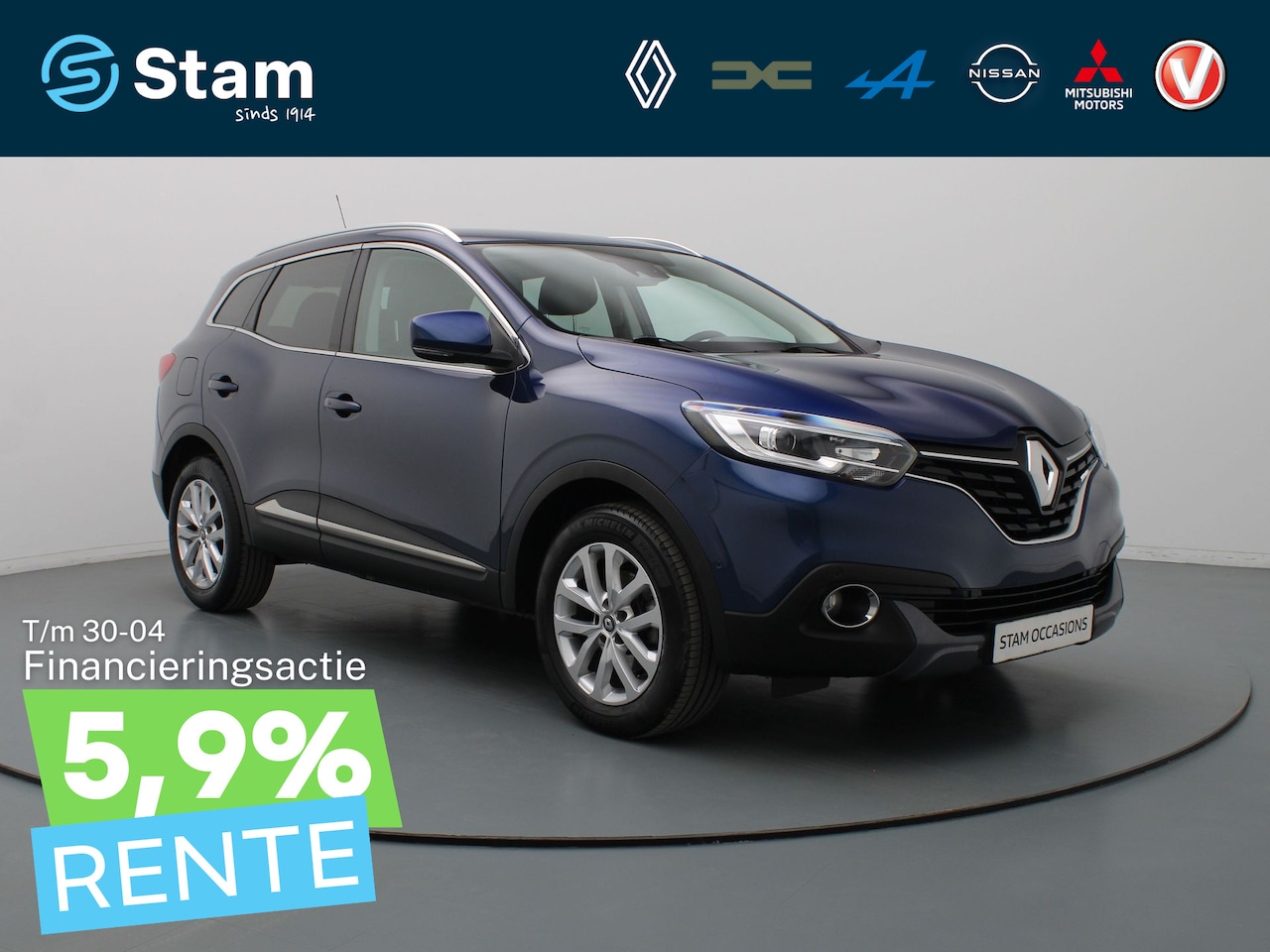 Renault Kadjar - TCe 130pk Intens EDC/AUTOMAAT Camera | Climate | Navi | Parksens. - AutoWereld.nl